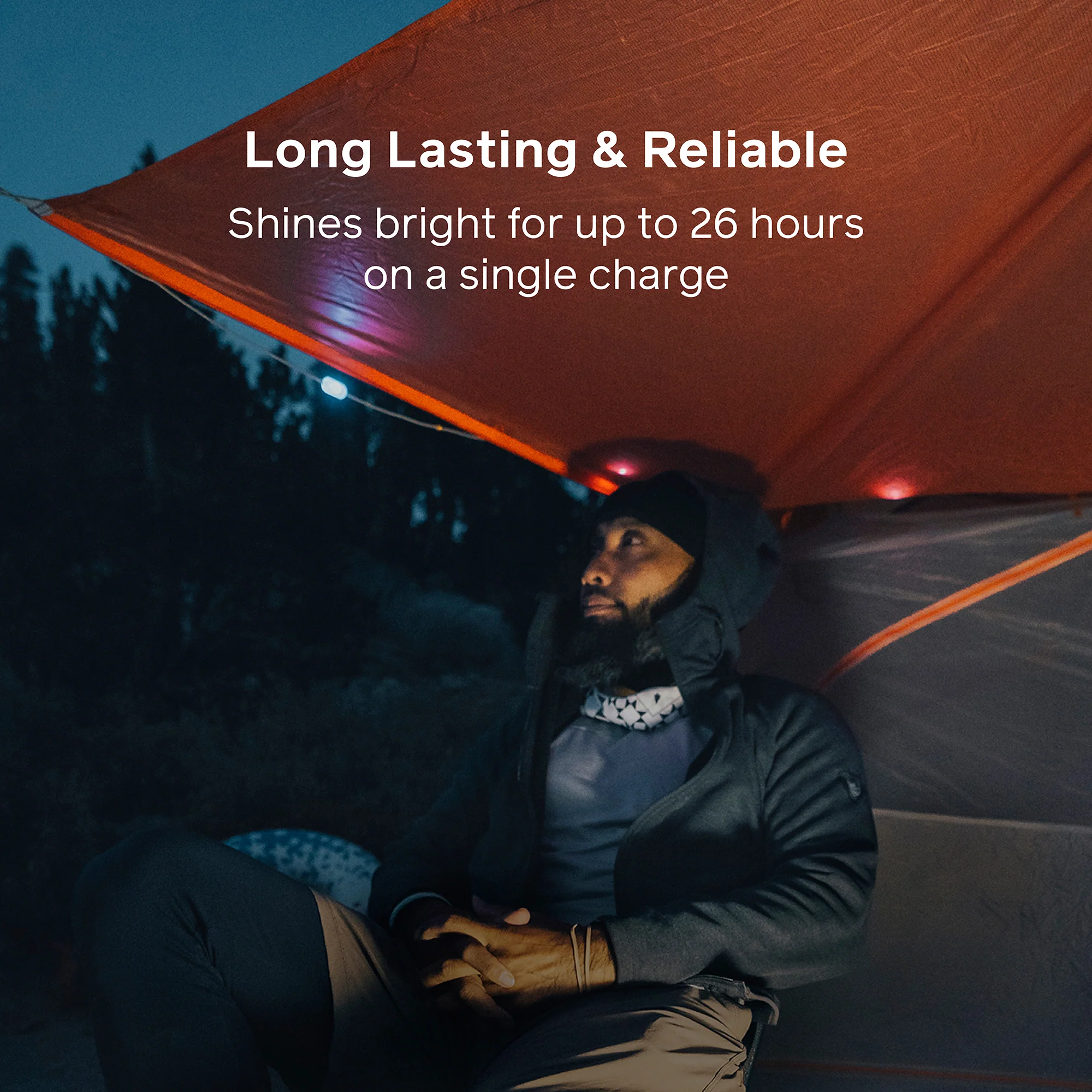 Solar String Lights: 44' Color - Image 6